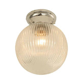 CLA Lighting Batten Fix Lights DIY Batten Fix Large Spherical Ribbed Lights-For-You DIYBAT010 9326191031335